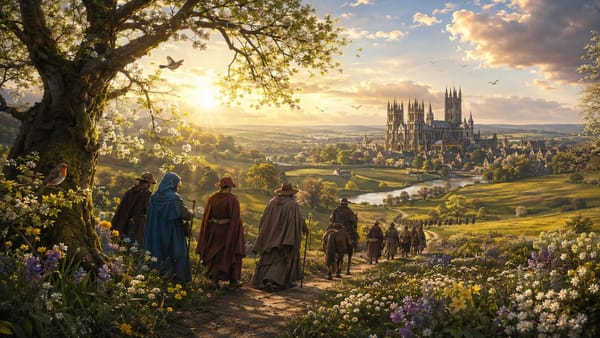 The Canterbury Tales: The General Prologue (Lines 1-18)